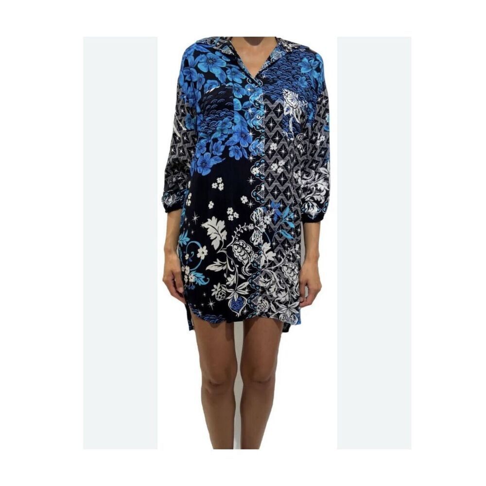 Johnny Was Paria Shirt Dress size small